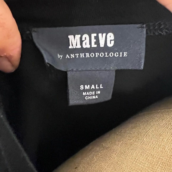 Anthropologie blank riffle Maeve t-shirt small - Picture 5 of 6